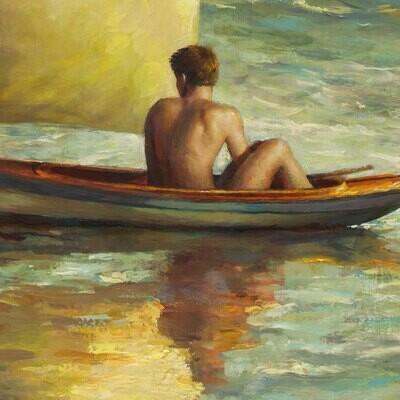 "Quietude" Original Painting on Panel | Free Shipping Worldwide