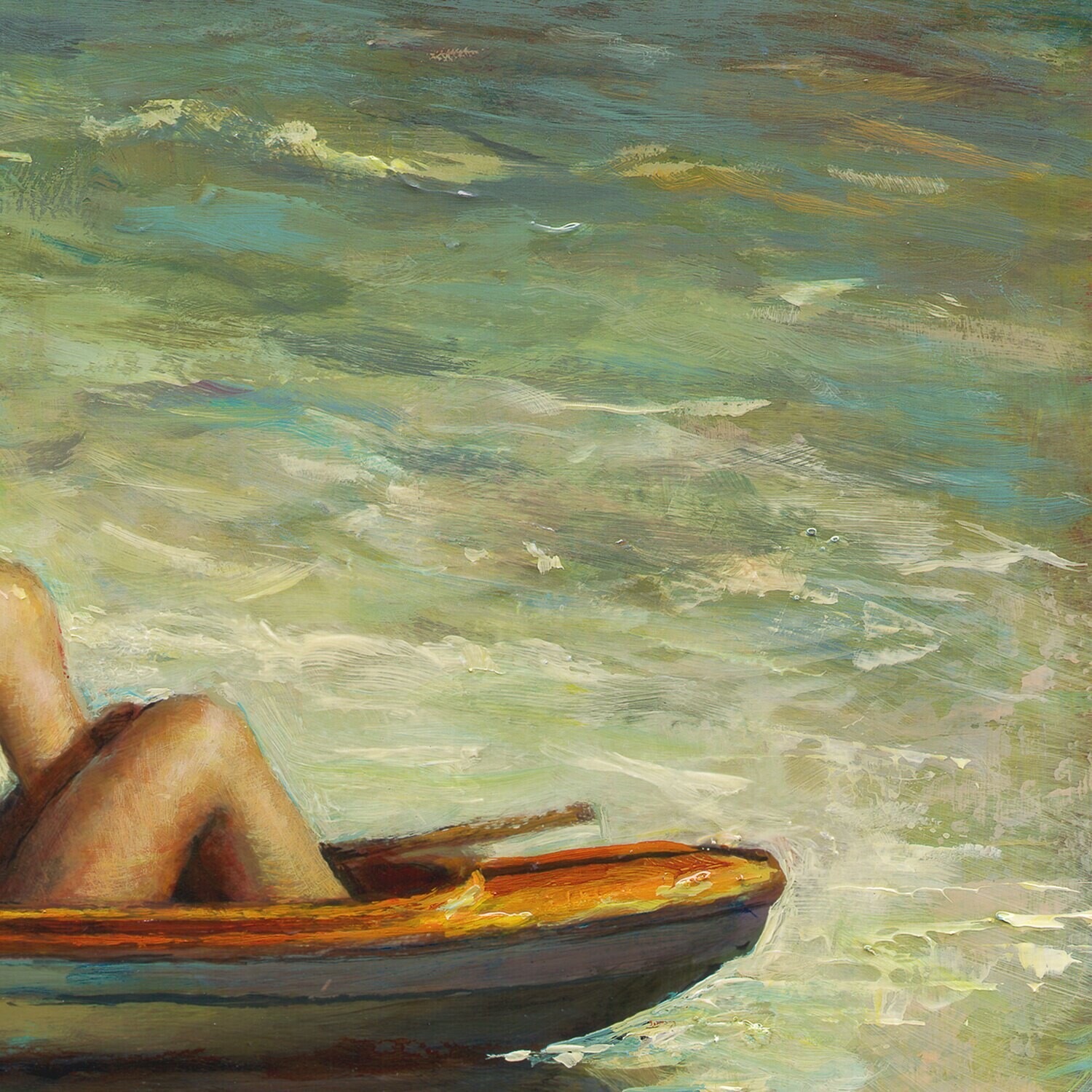 "Quietude" Original Painting on Panel | Free Shipping Worldwide