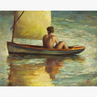 &quot;Quietude&quot; Original Painting on Panel | Free Shipping Worldwide
