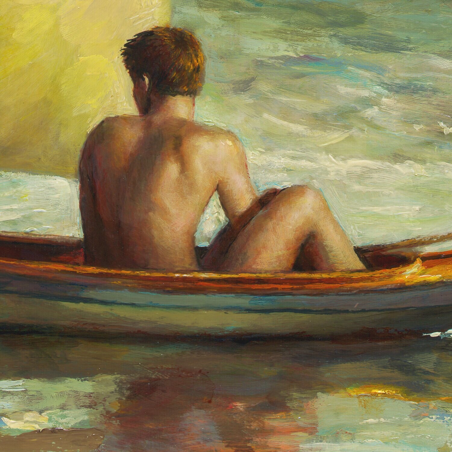 "Quietude" Original Painting on Panel | Free Shipping Worldwide