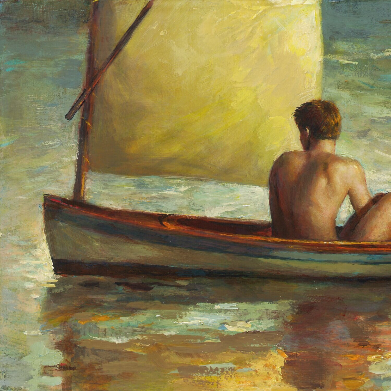 "Quietude" Original Painting on Panel | Free Shipping Worldwide
