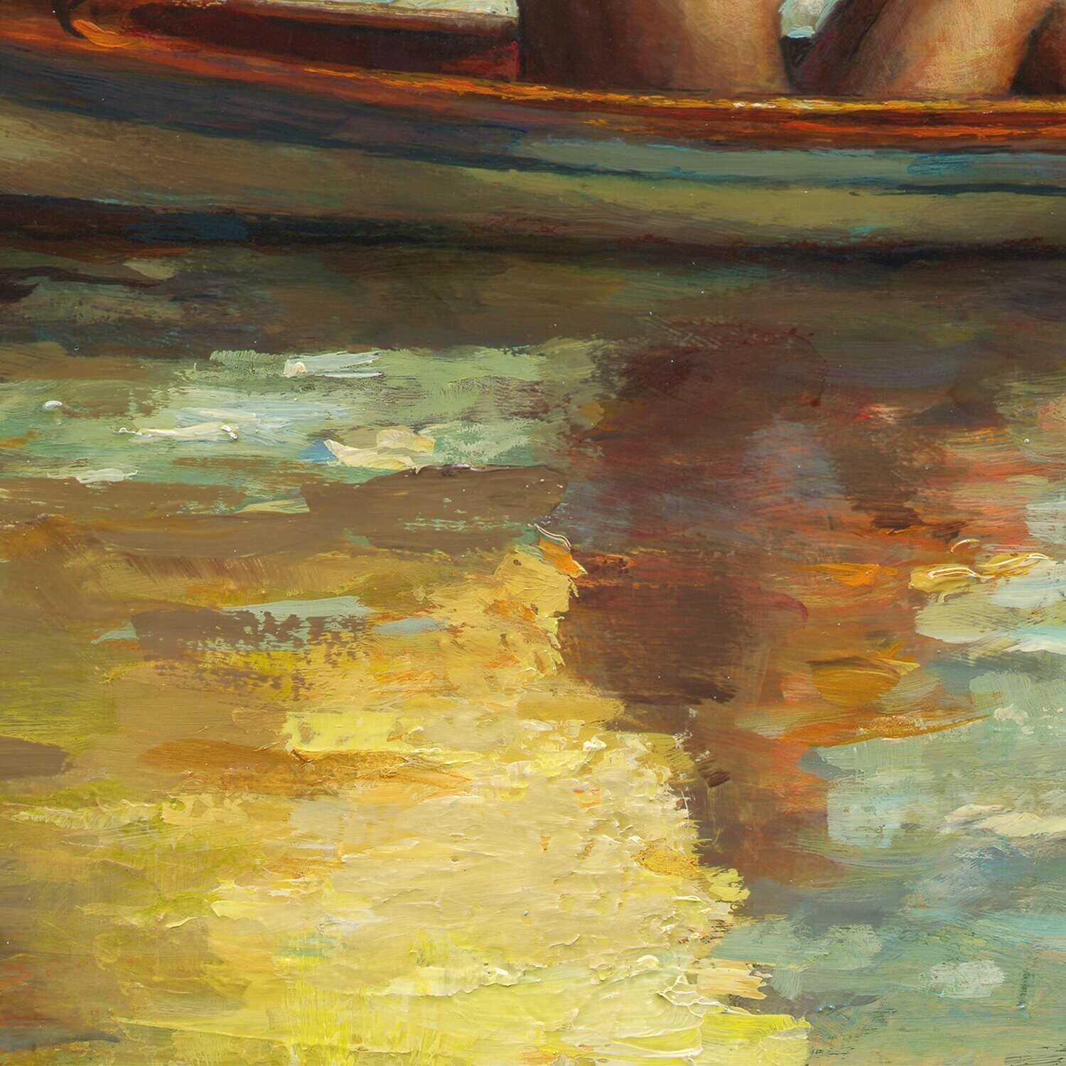 "Quietude" Original Painting on Panel | Free Shipping Worldwide