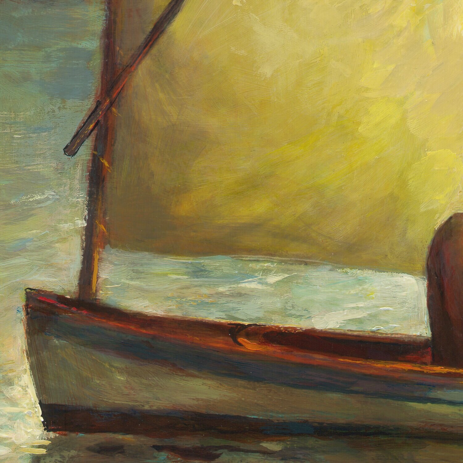 "Quietude" Original Painting on Panel | Free Shipping Worldwide