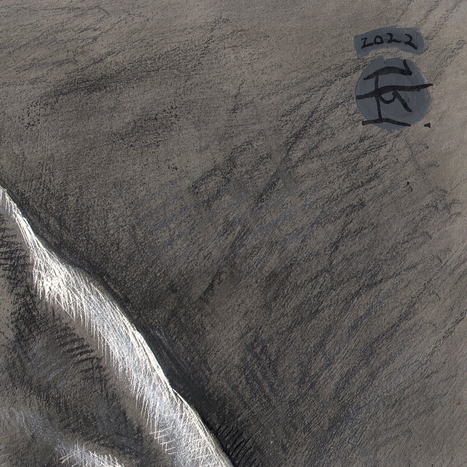 "The Thinker" Original Grisaille Drawing | Free Shipping Worldwide