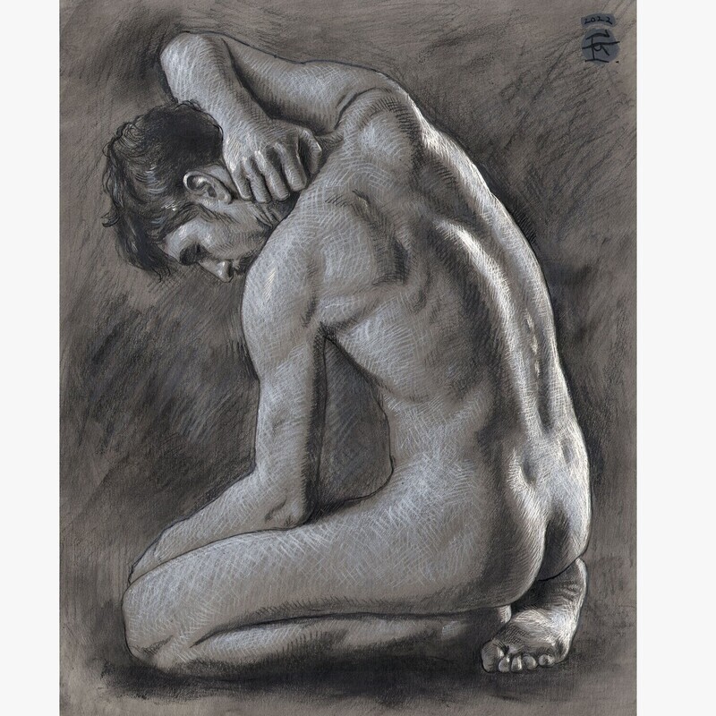 "The Thinker" Limited Edition Print