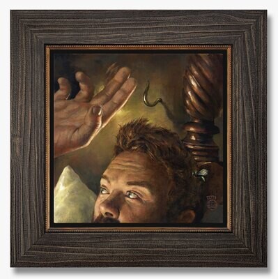 &quot;The Sleepless Summer&quot; Original Framed Painting on Panel | Free Shipping Worldwide
