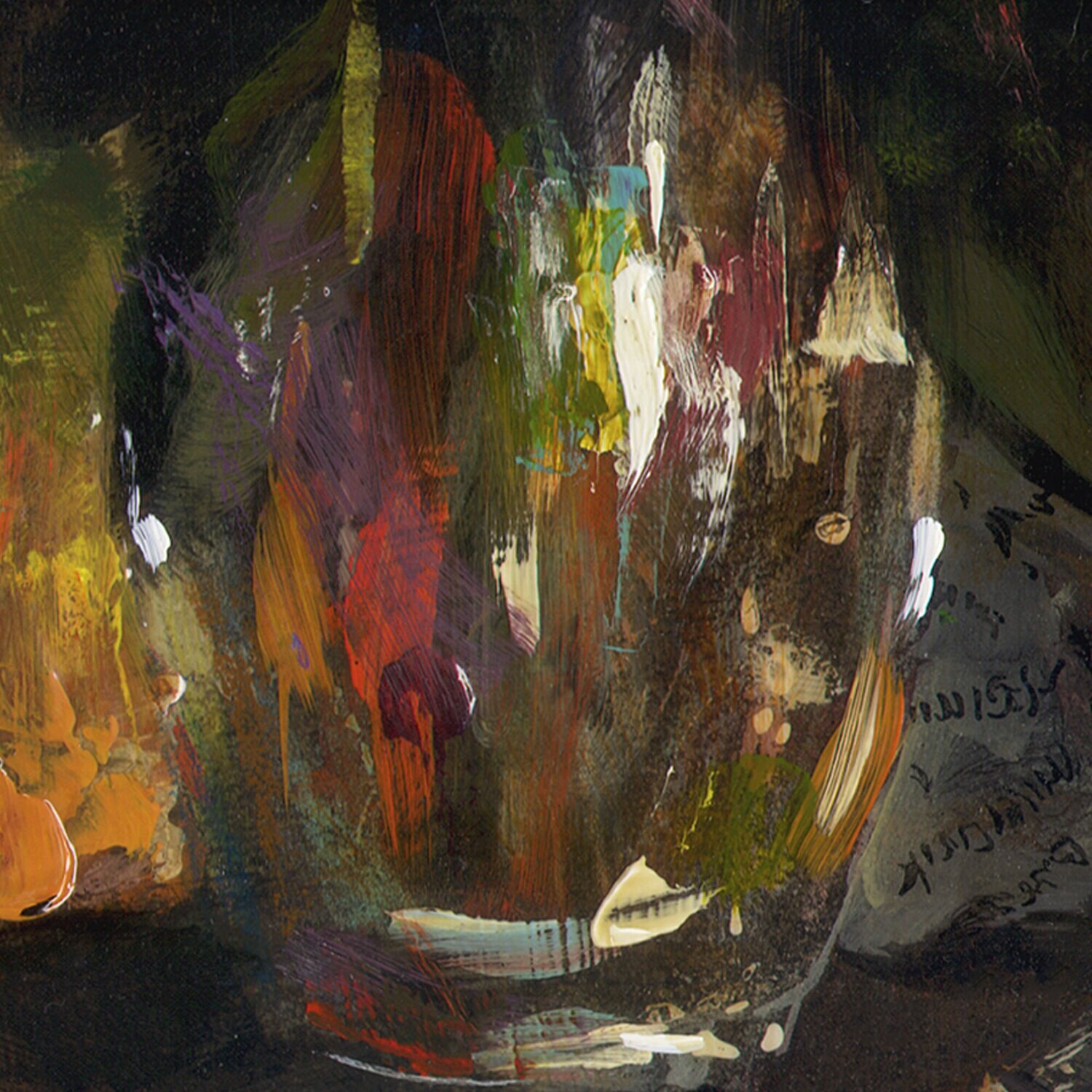 "The Opened Letter" Original Painting on Panel, Framed | Free Shipping Worldwide