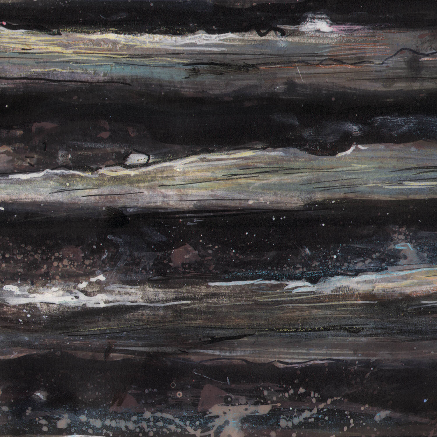 "End of the Line" Original Work on Paper | Free Shipping Worldwide