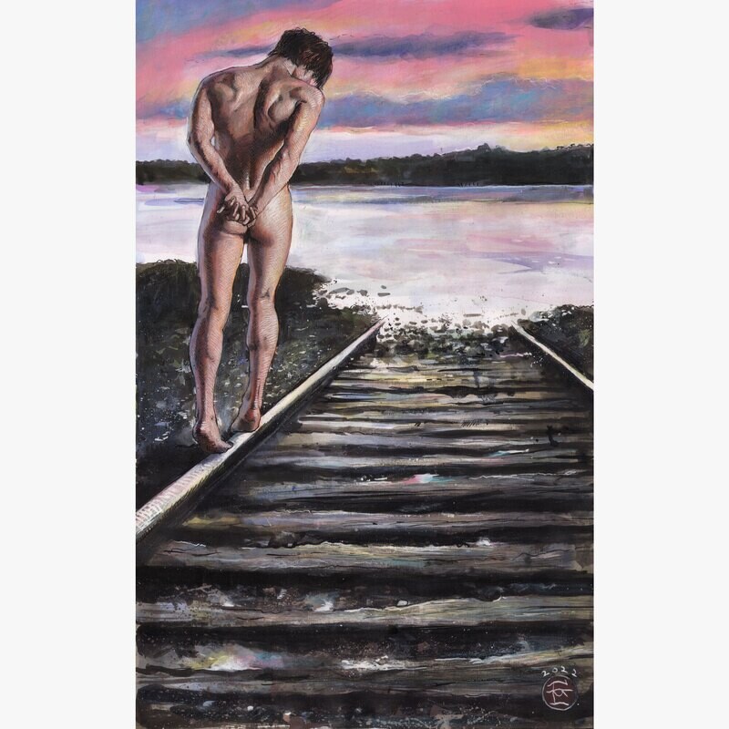 "End of the Line" Limited Edition Print