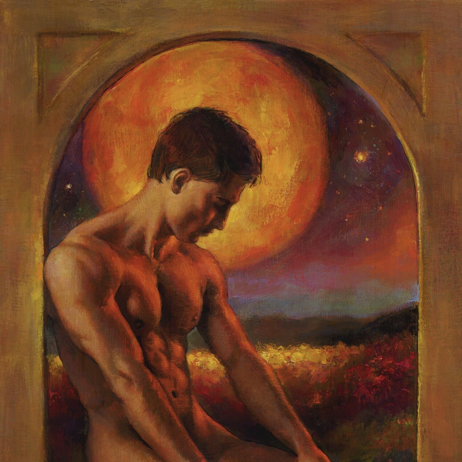 "Harvest" Original Painting on Panel | Free Shipping Worldwide