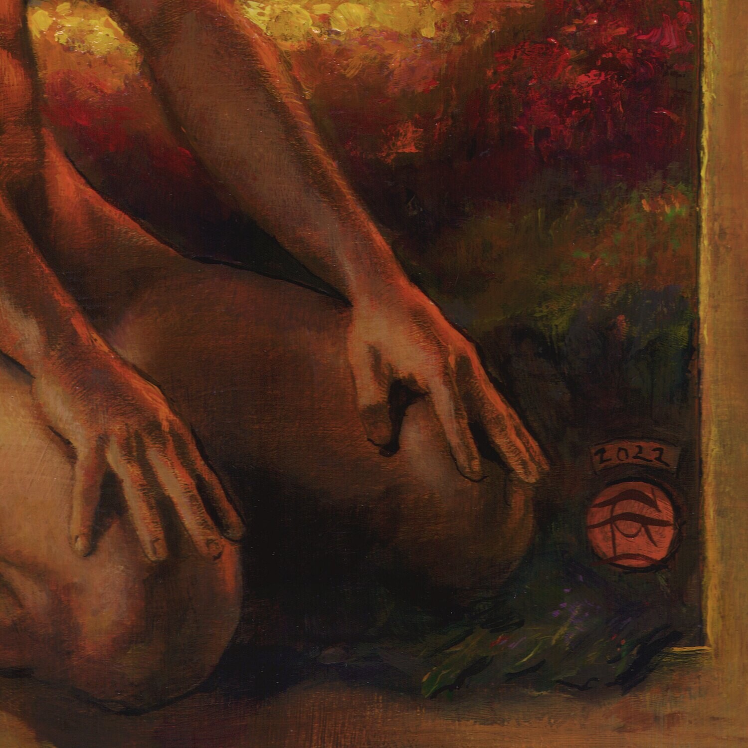 "Harvest" Original Painting on Panel | Free Shipping Worldwide