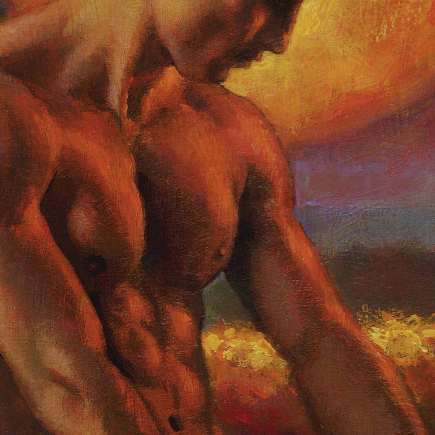 "Harvest" Original Painting on Panel | Free Shipping Worldwide