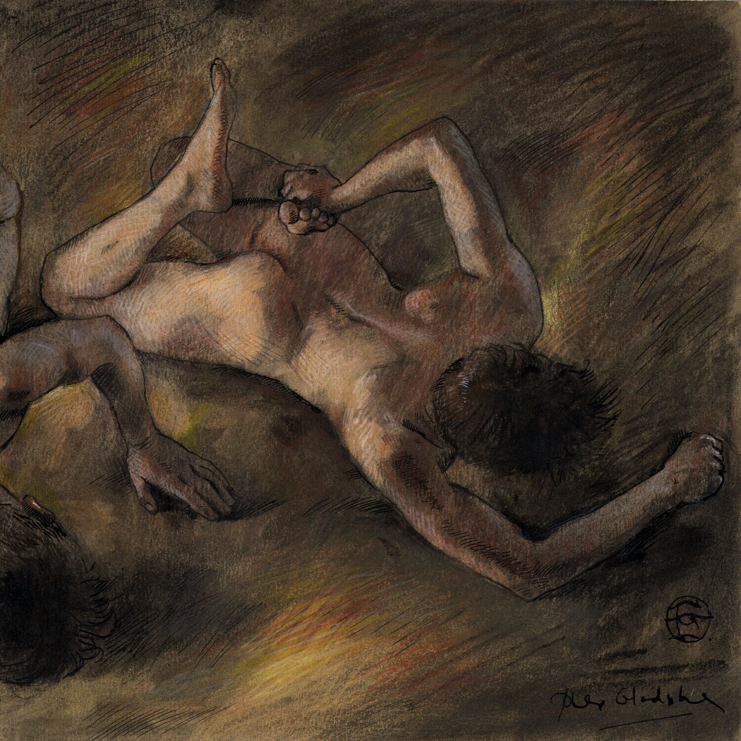 "Fallen" Original Work on Paper | Free Shipping Worldwide