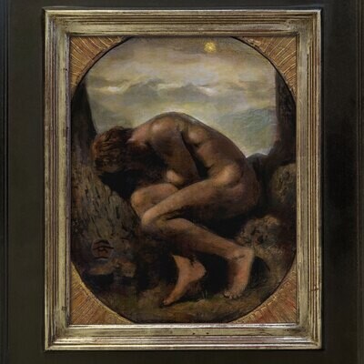 "Fare Thee Well" Original Framed Painting on Panel | Free Shipping Worldwide
