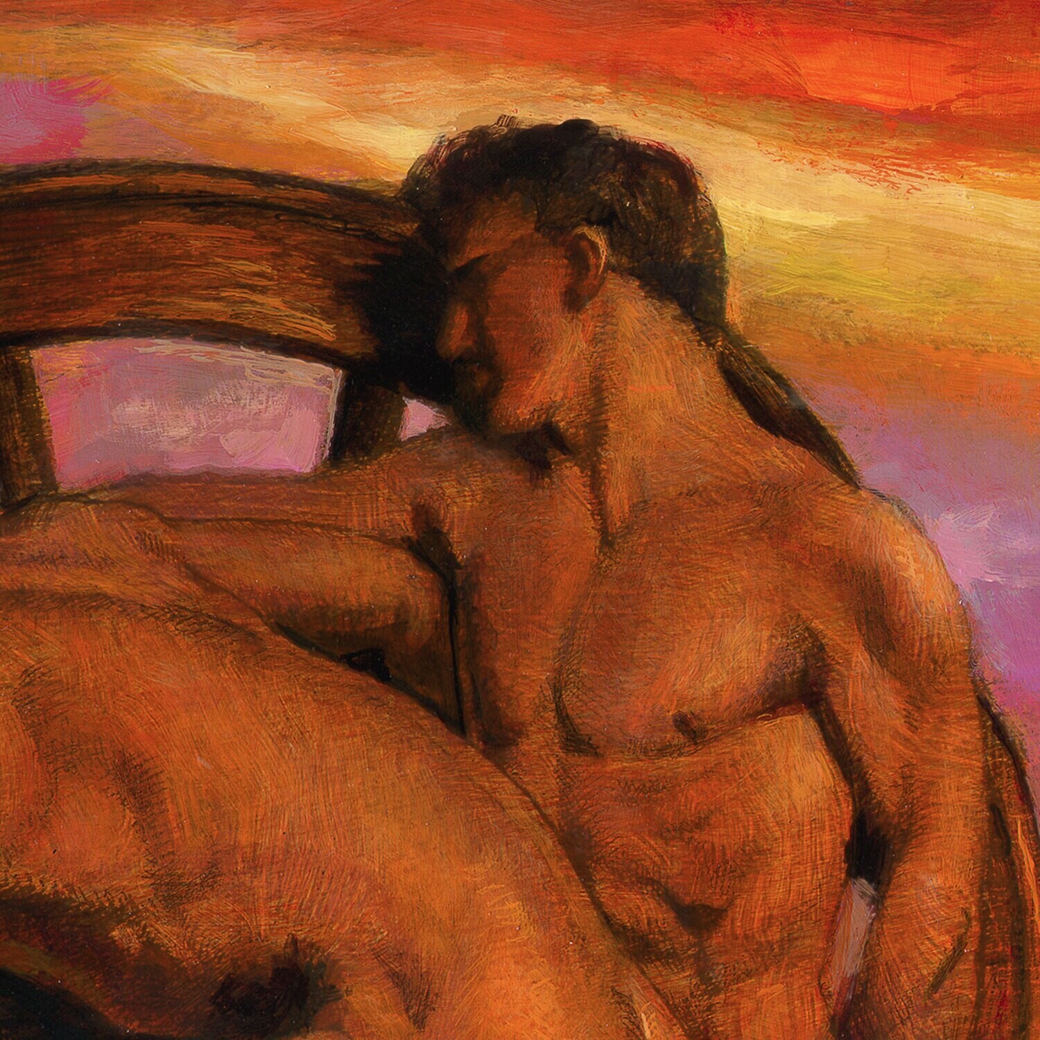"The Wheel" Original Painting on Panel | Free Shipping Worldwide