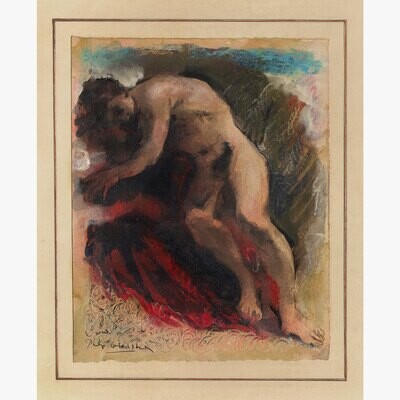 Untitled Original Mixed-Media Work on Paper | Free Shipping Worldwide