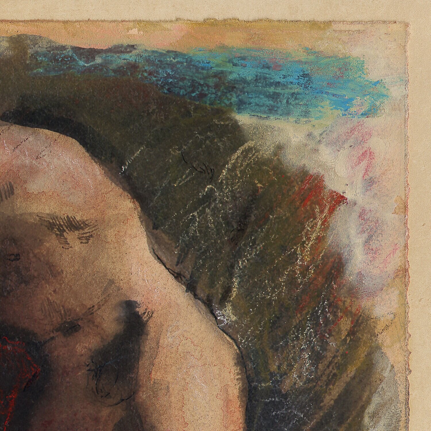 Untitled Original Mixed-Media Work on Paper | Free Shipping Worldwide