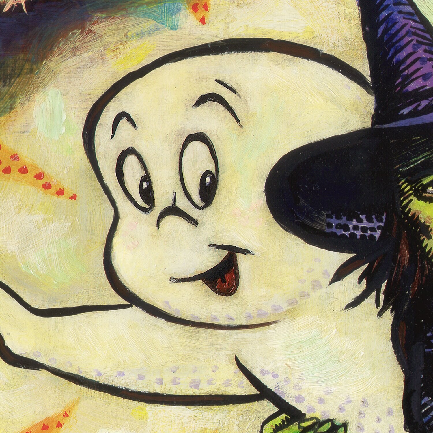 "OWOOO!" Original Painting on Panel | Free Shipping Worldwide