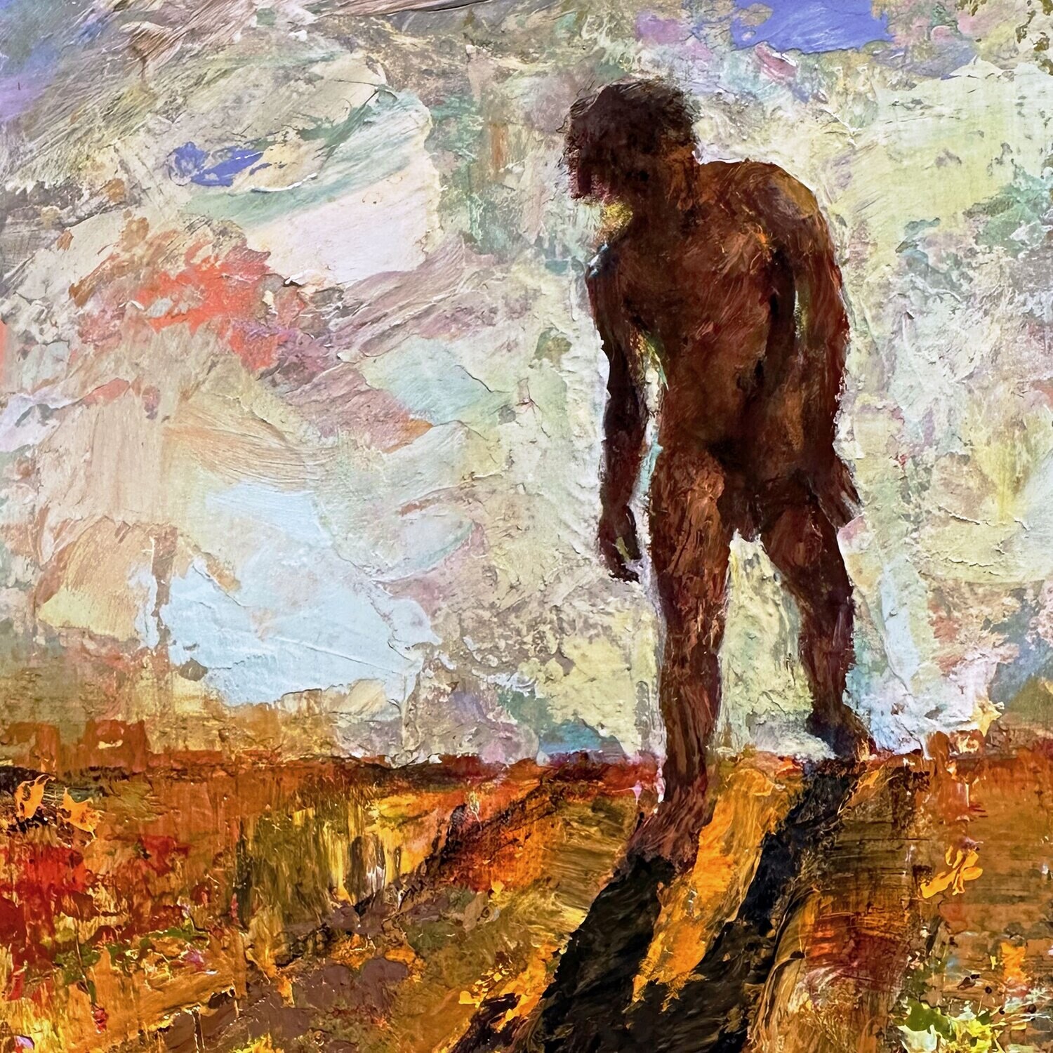"The Path to Anywhere, Fast" Original Painting on Panel | Free Shipping Worldwide