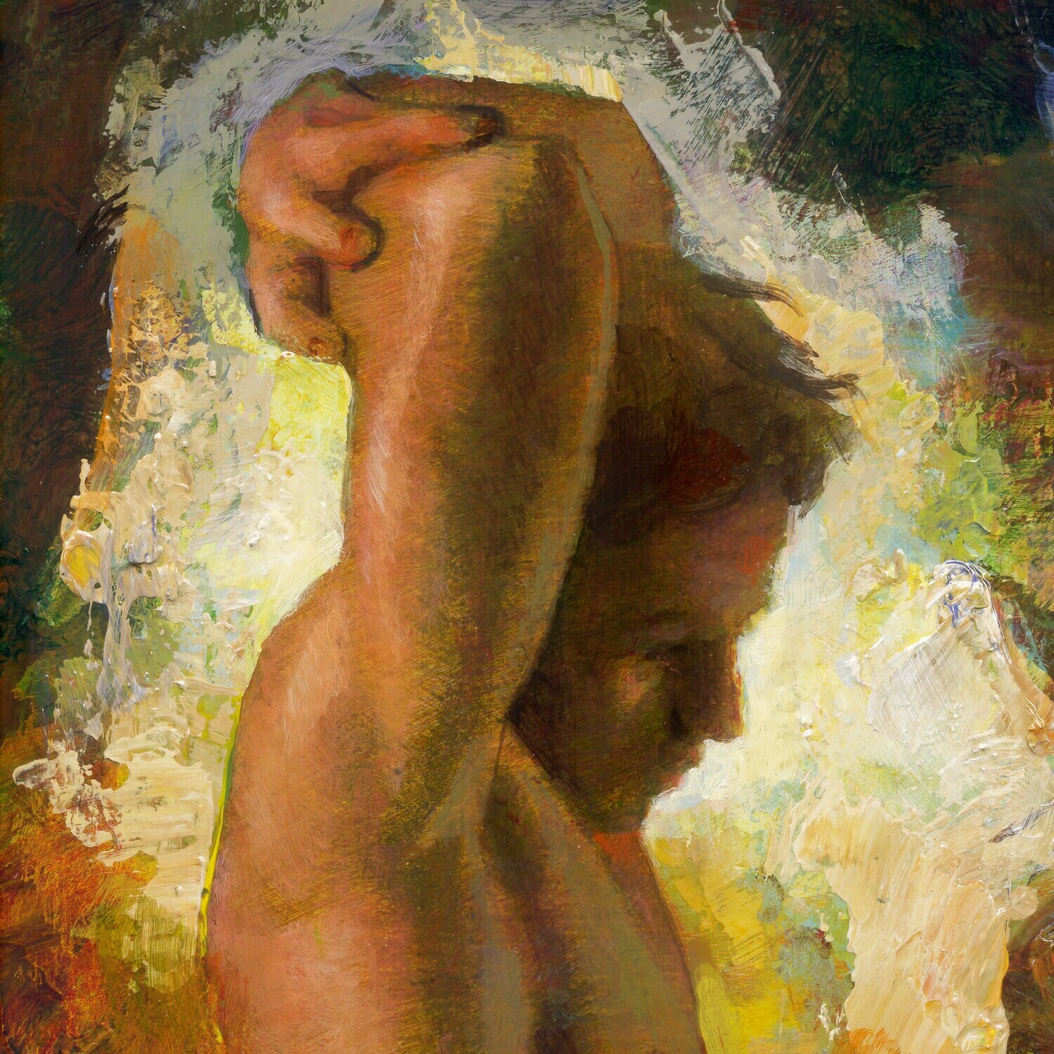 "Indecision" Original Painting on Panel | Free Shipping Worldwide