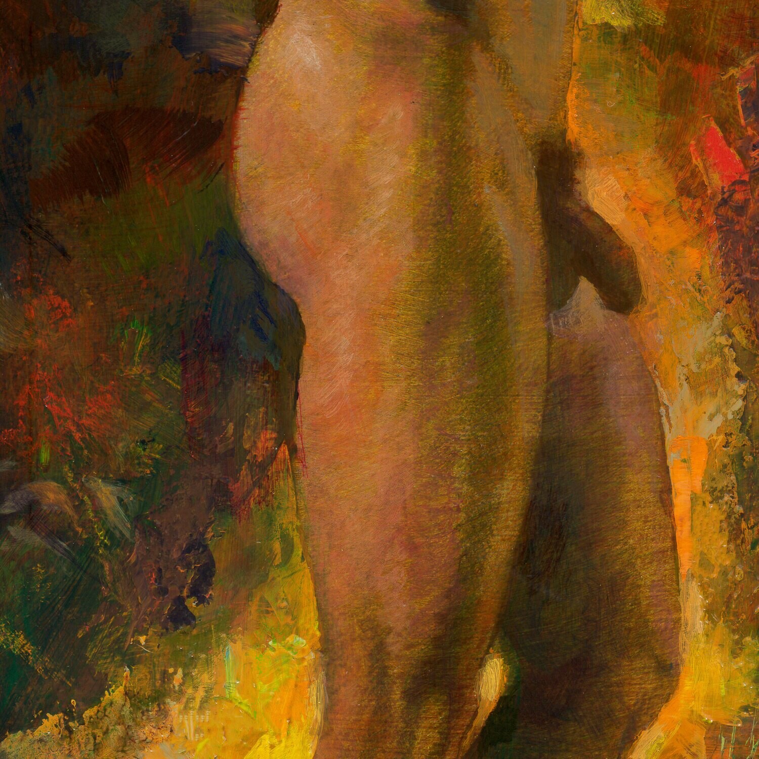 "Indecision" Original Painting on Panel | Free Shipping Worldwide