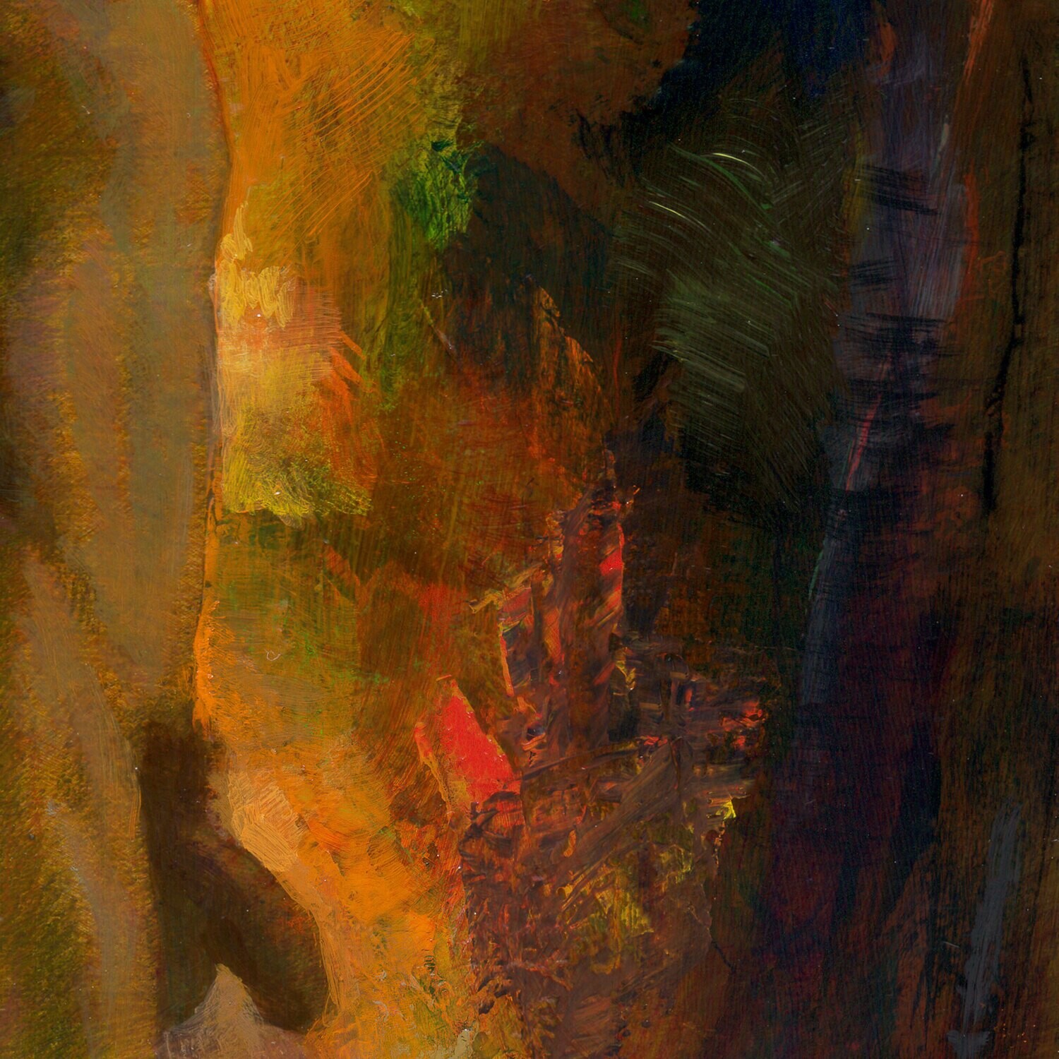 "Indecision" Original Painting on Panel | Free Shipping Worldwide