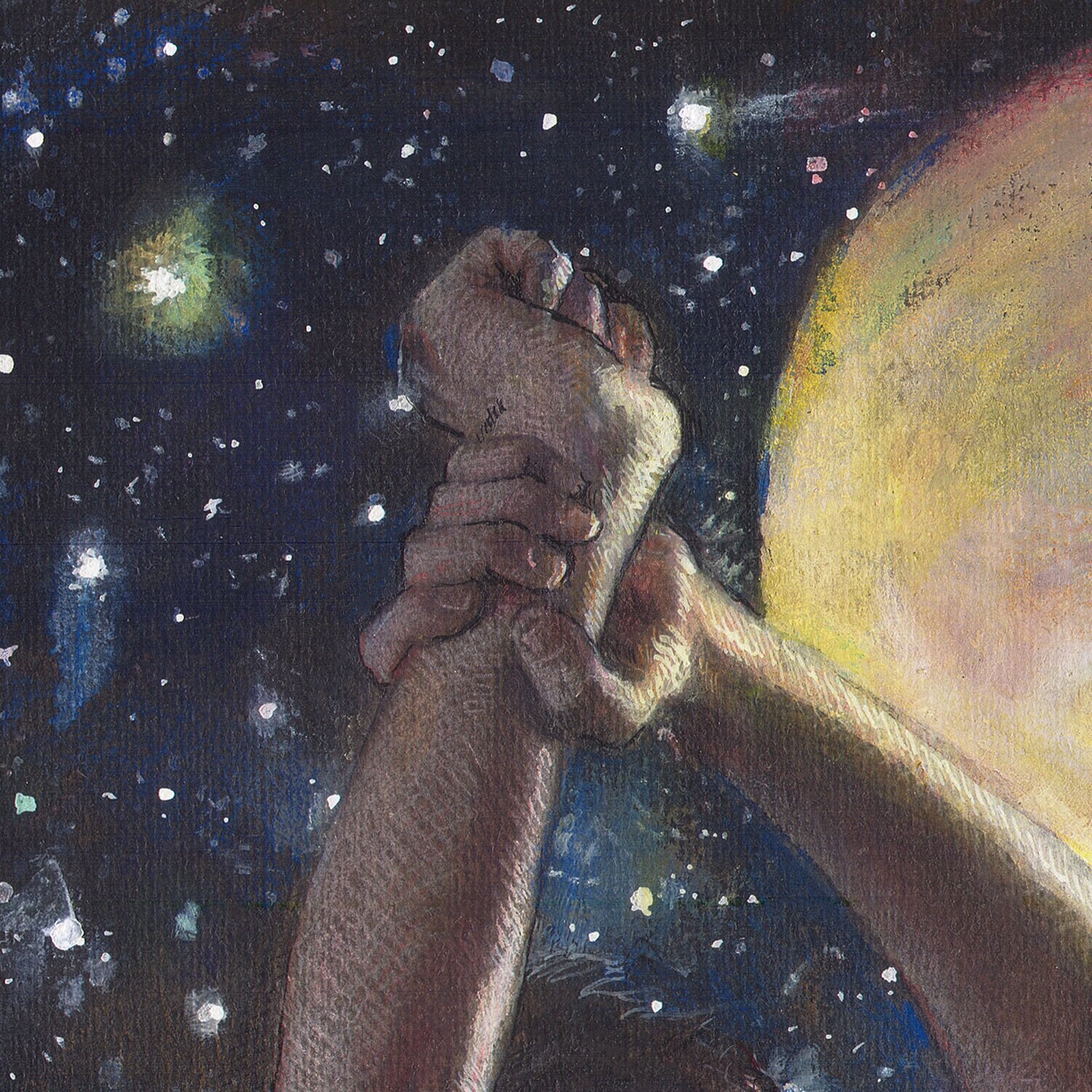"The Awakening" Original Work on Paper | Free Shipping Worldwide