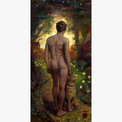 &quot;The Path Home&quot; Original Painting on Panel | Free Shipping Worldwide