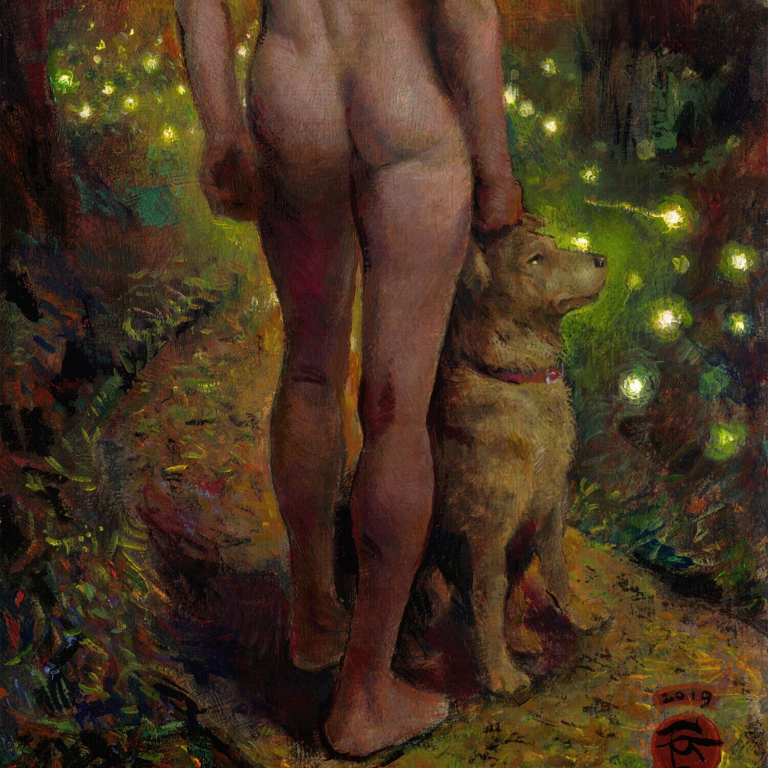 "The Path Home" Original Painting on Panel | Free Shipping Worldwide