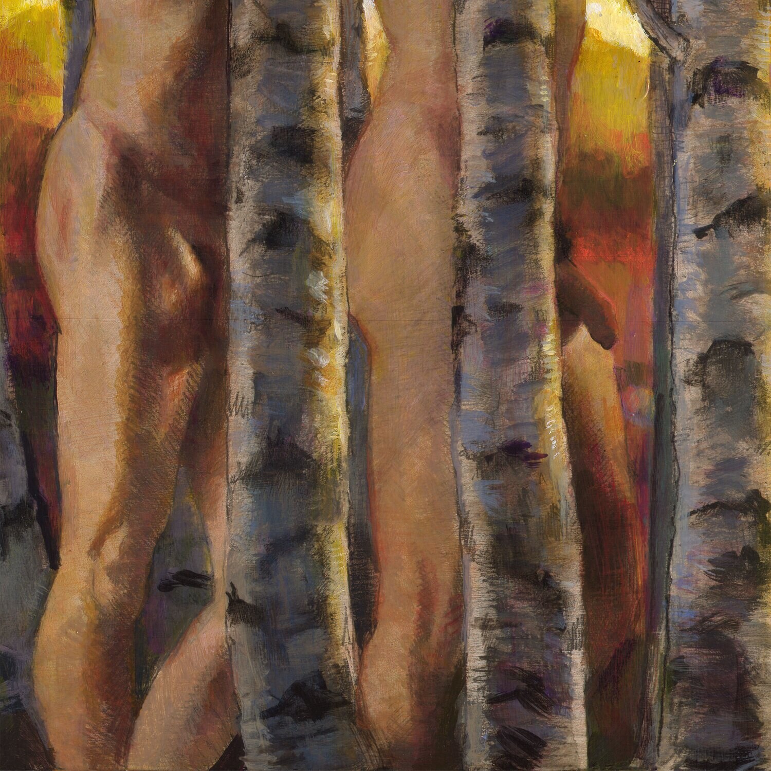 "The Turning" Original Painting on Panel | Free Shipping Worldwide