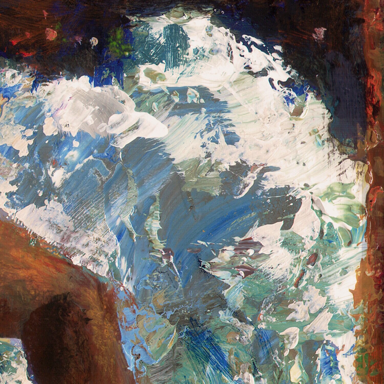 "The Storm's Passing" Original Painting on Panel | Free Shipping Worldwide