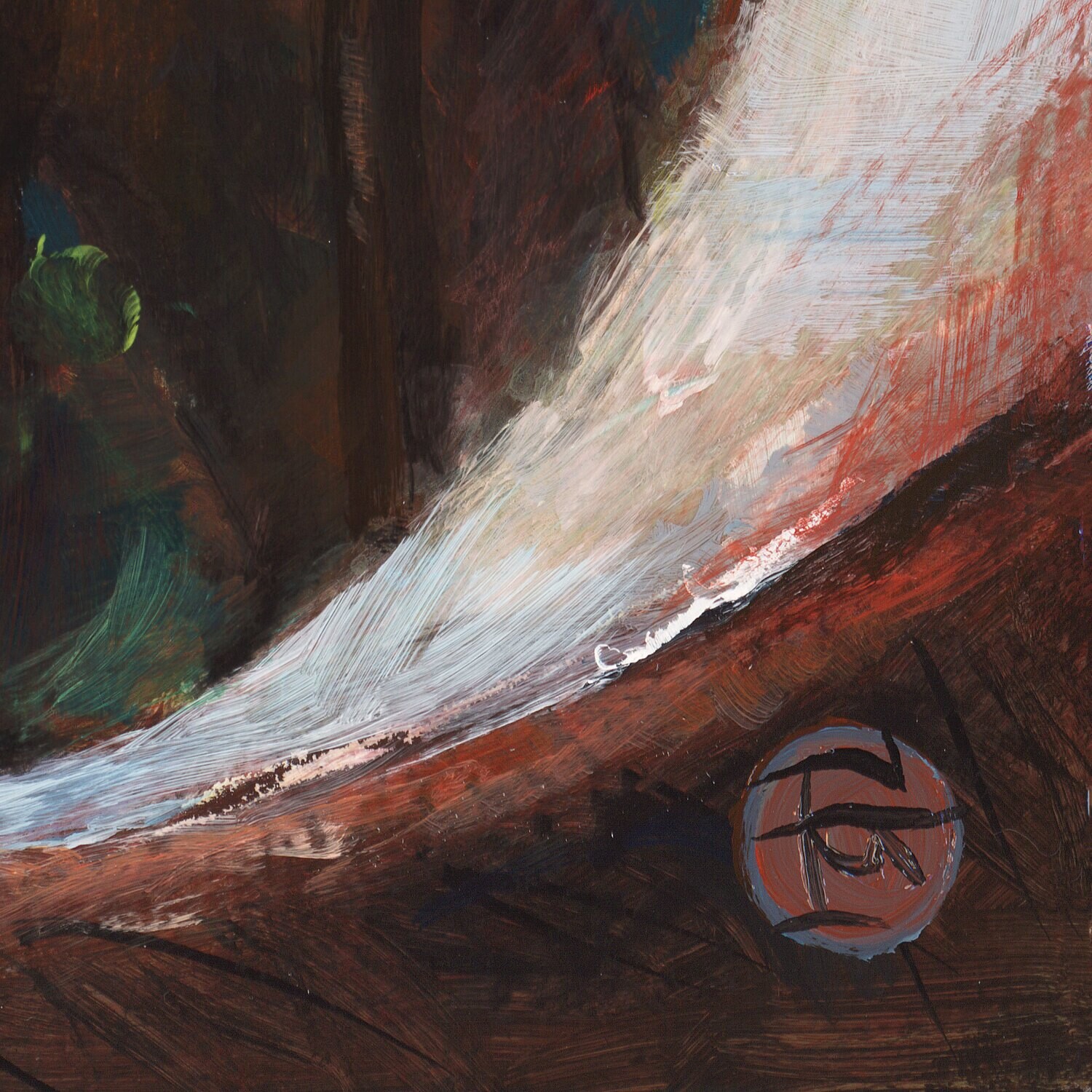 "The Shepherd's Encounter" Original Painting on Panel | Free Shipping Worldwide