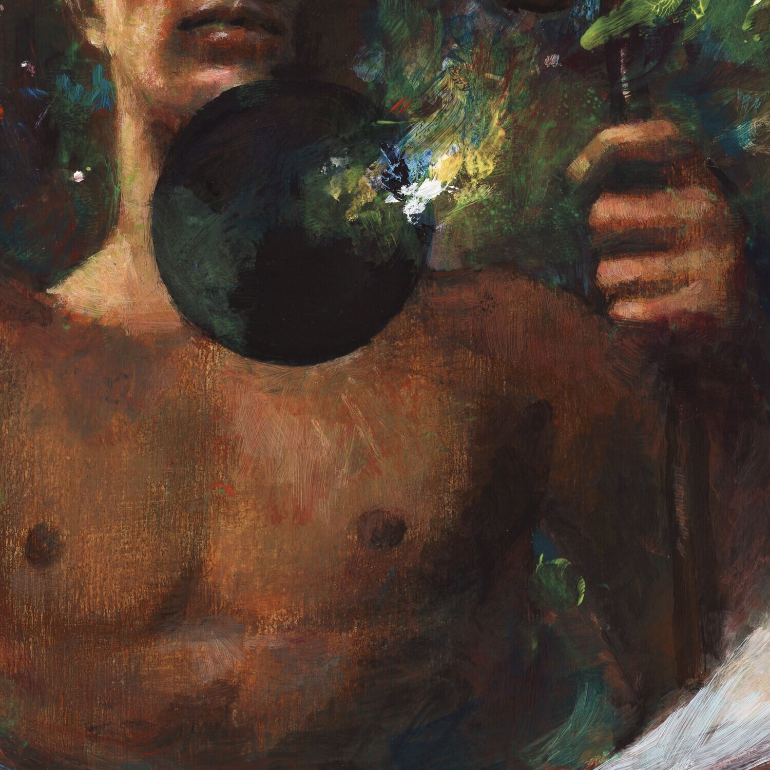 "The Shepherd's Encounter" Original Painting on Panel | Free Shipping Worldwide
