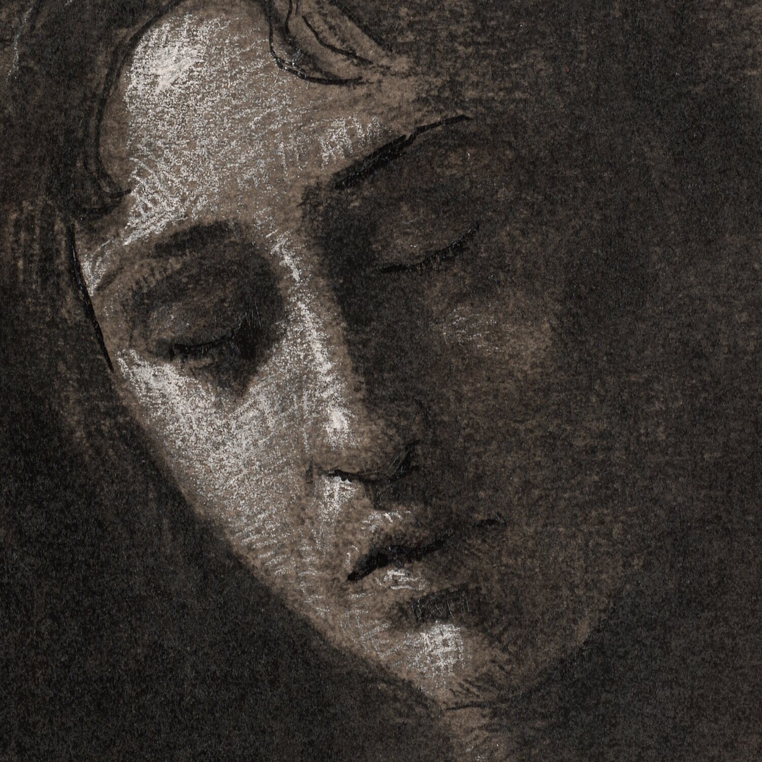 Untitled (Study After Ducamps) | Original Grisaille Work on Paper | Free Shipping Worldwide