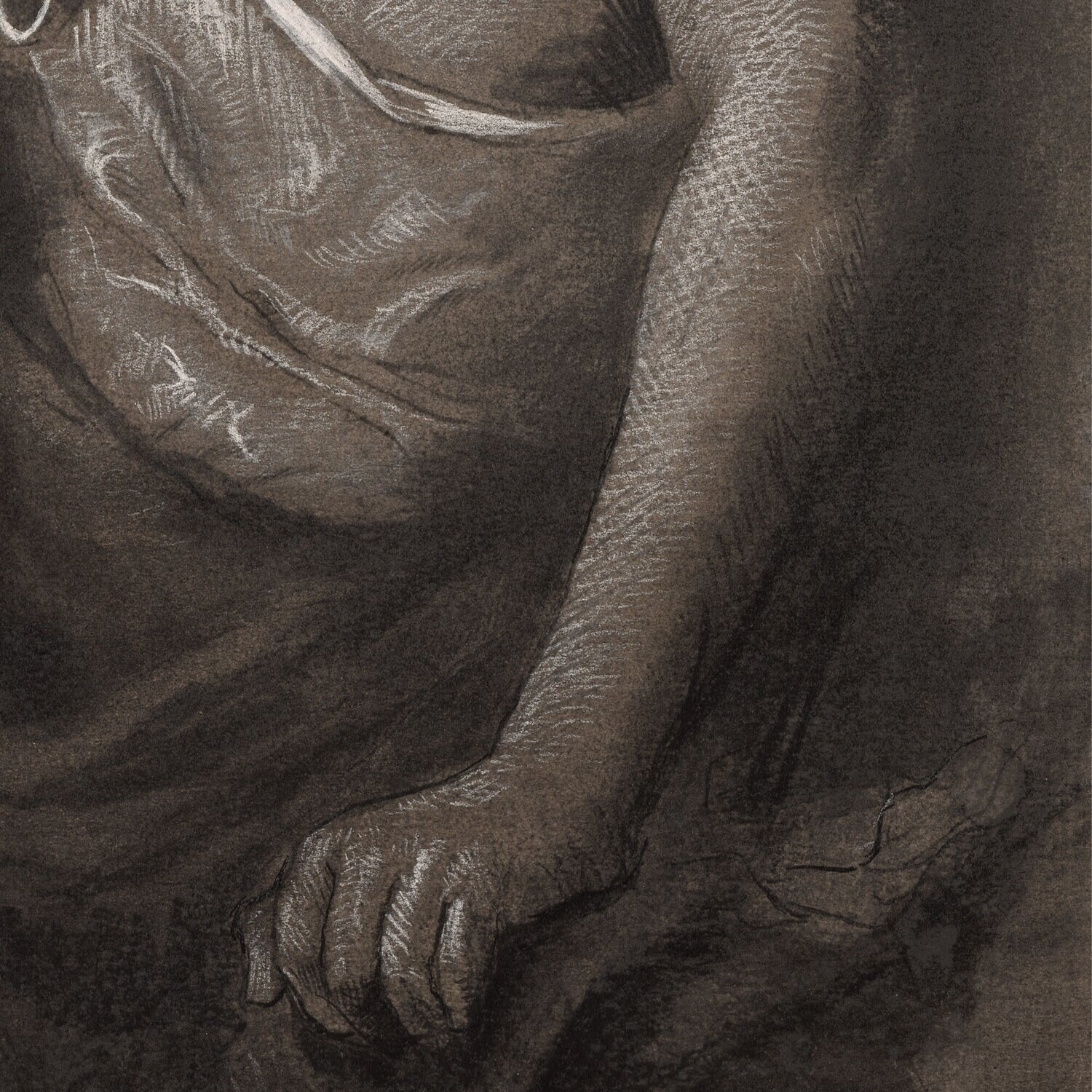 Untitled (Study After Ducamps) | Original Grisaille Work on Paper | Free Shipping Worldwide