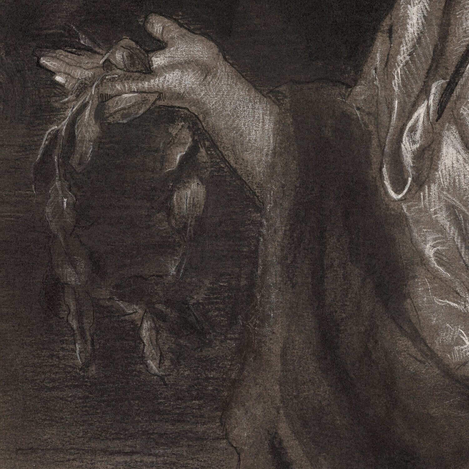 Untitled (Study After Ducamps) | Original Grisaille Work on Paper | Free Shipping Worldwide