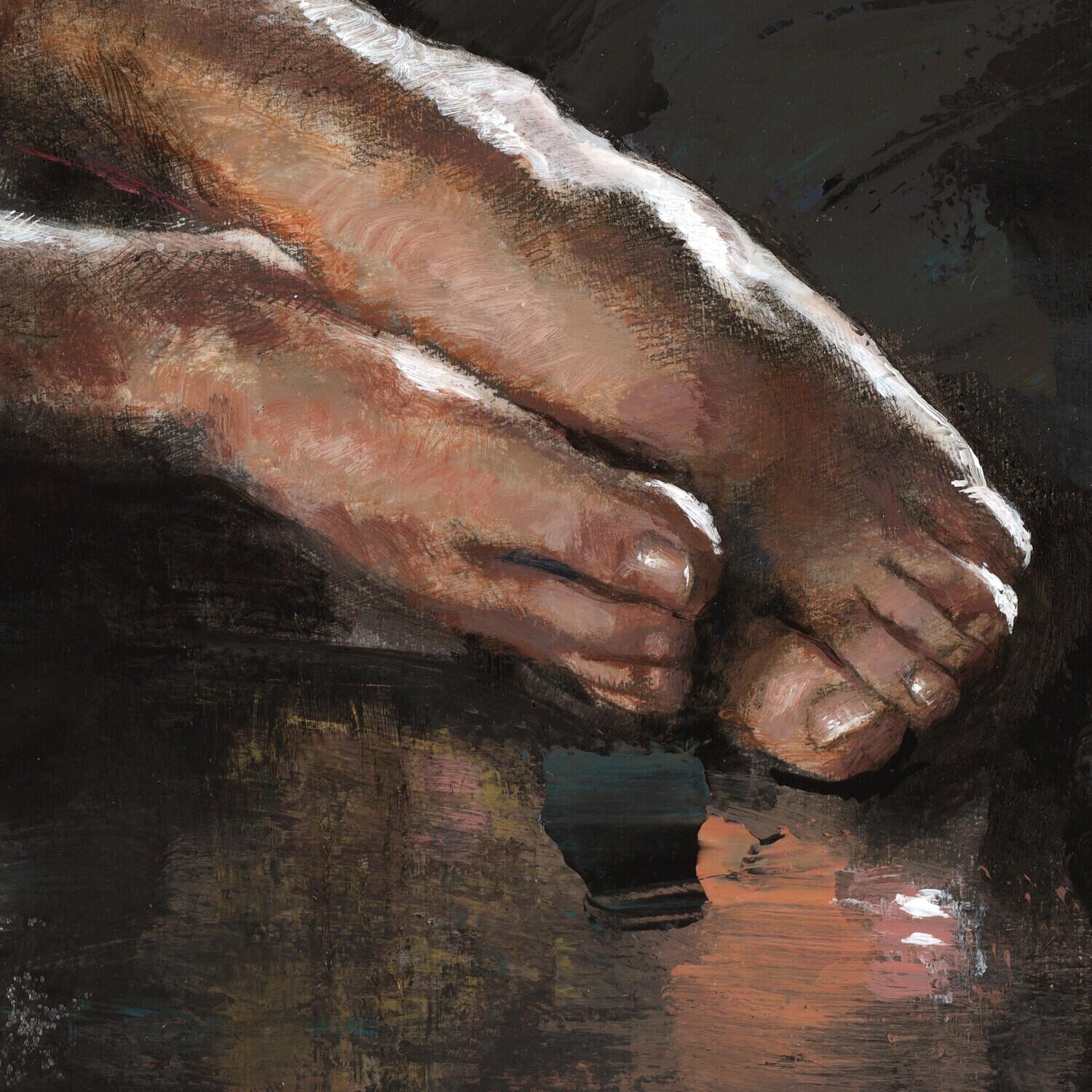 "Hope" Original Painting on Panel | Free Shipping Worldwide