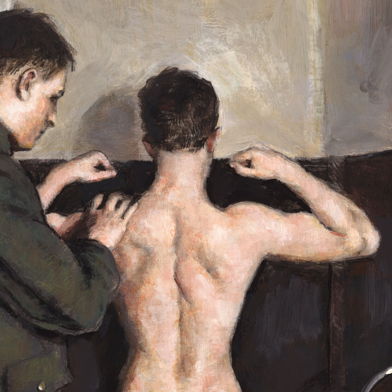 "The Changeover" Original Painting on Panel | Free Shipping Worldwide