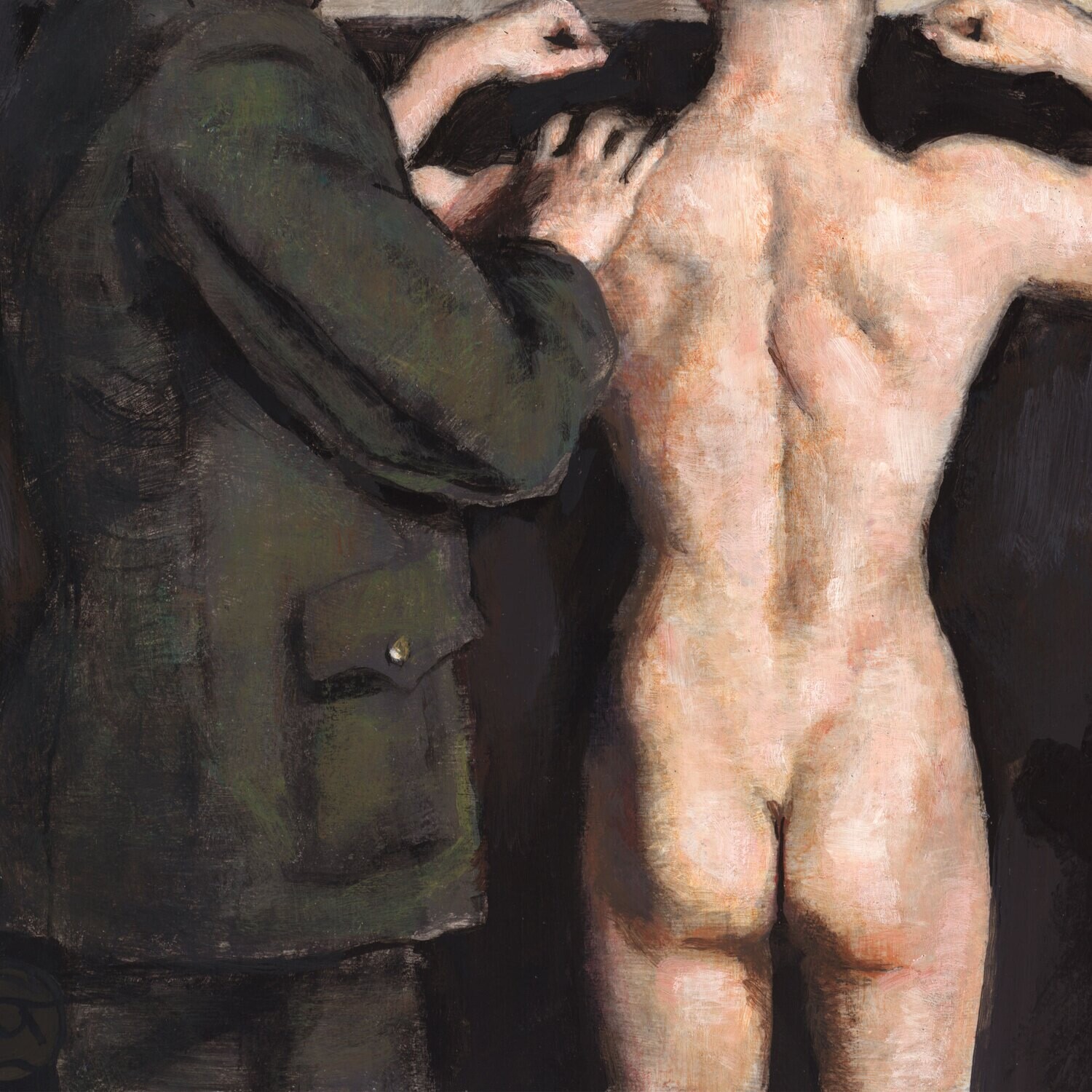 "The Changeover" Original Painting on Panel | Free Shipping Worldwide