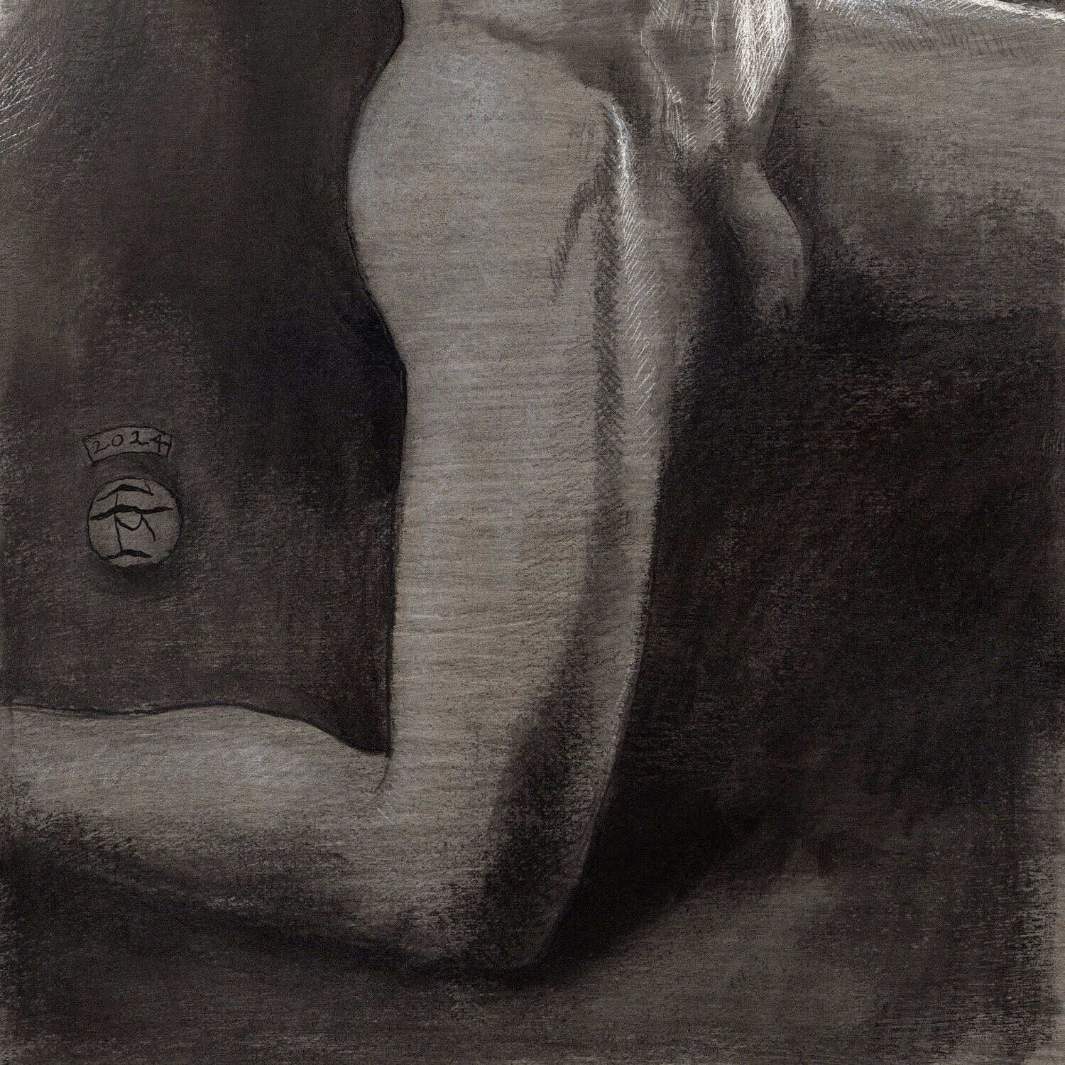 "First Light" | Original Grisaille Work on Paper | Free Shipping Worldwide