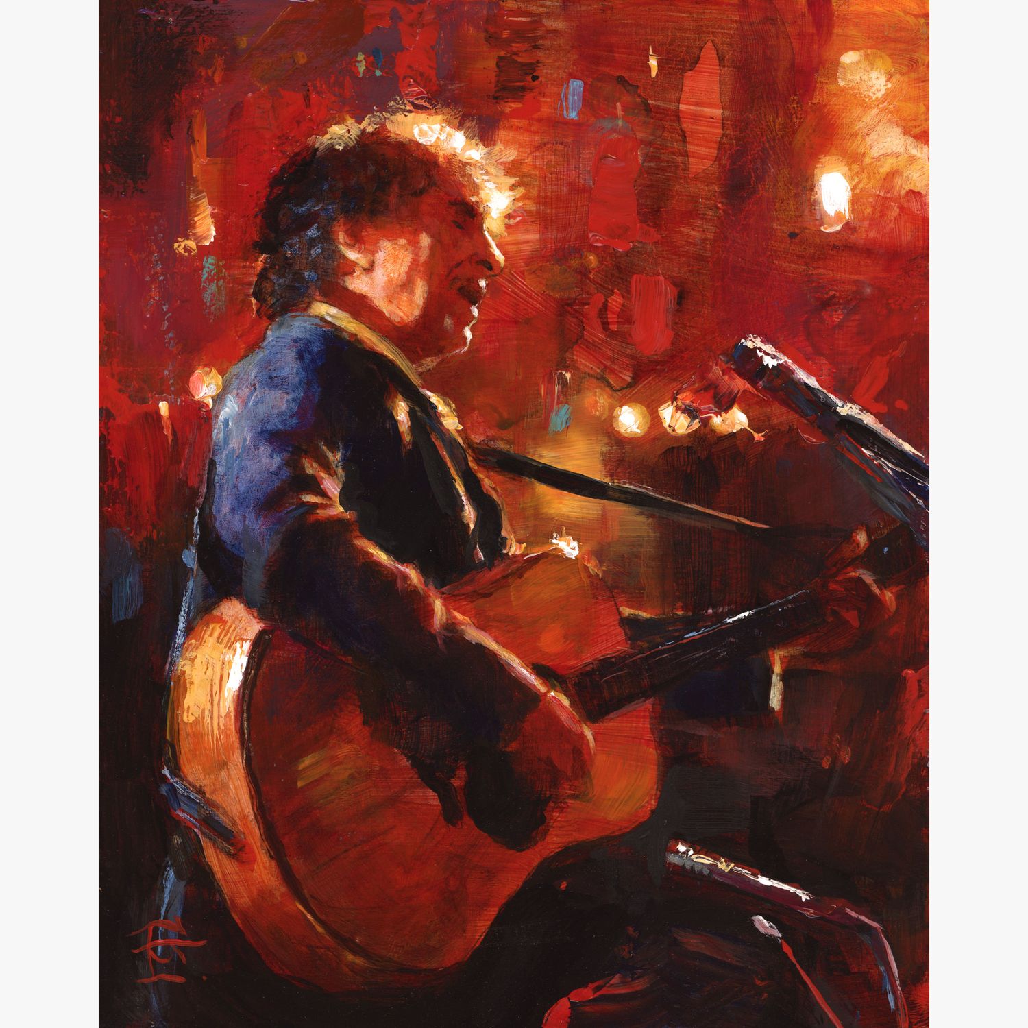 “The Times They Are A-Changin’” Original Painting on Panel | Free Shipping Worldwide