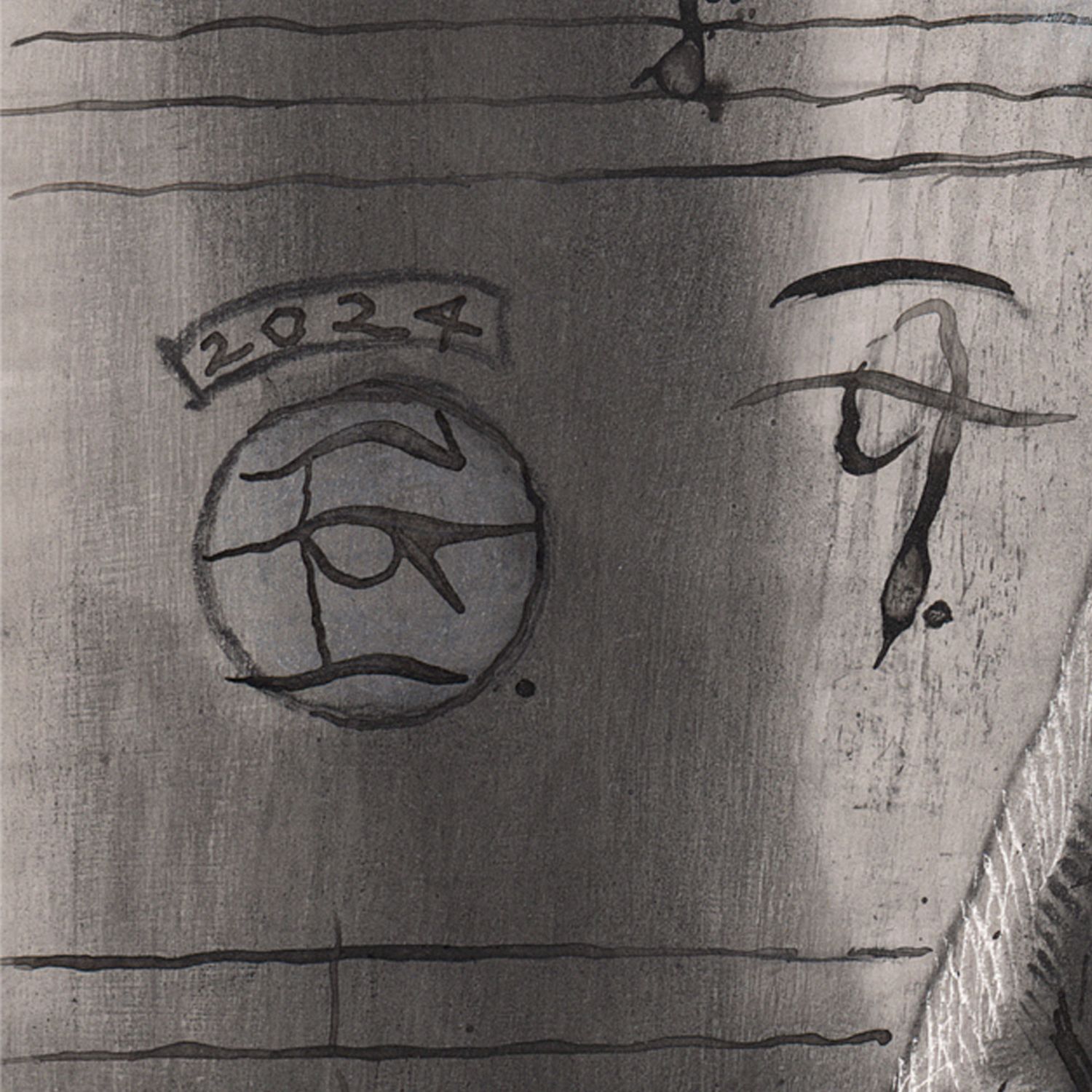 "Summoning a Starry Night" | Original Grisaille Work on Paper | Free Shipping Worldwide