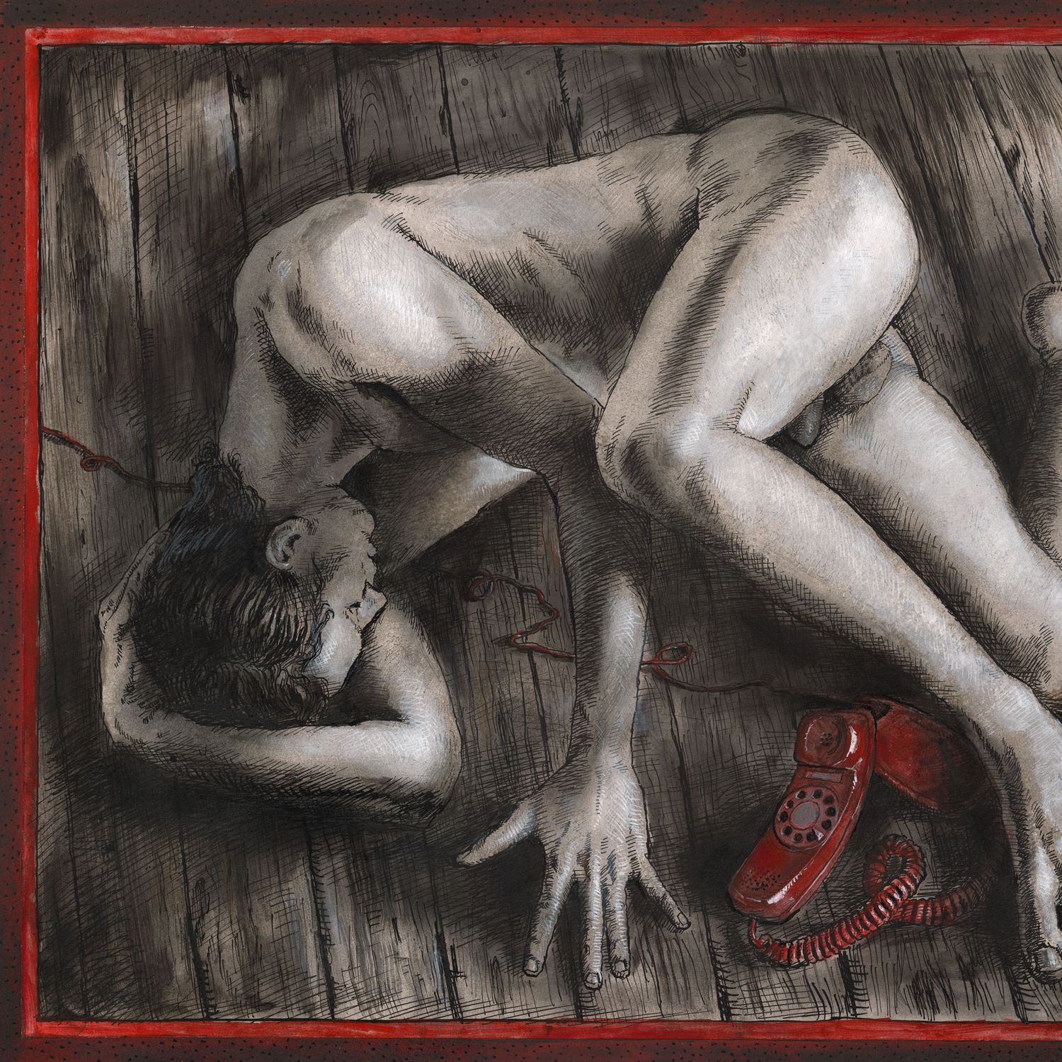 "Disconnected" | Original Work on Paper | Free Shipping Worldwide