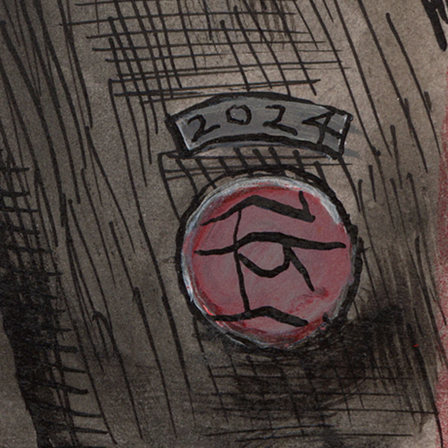 "Disconnected" | Original Work on Paper | Free Shipping Worldwide