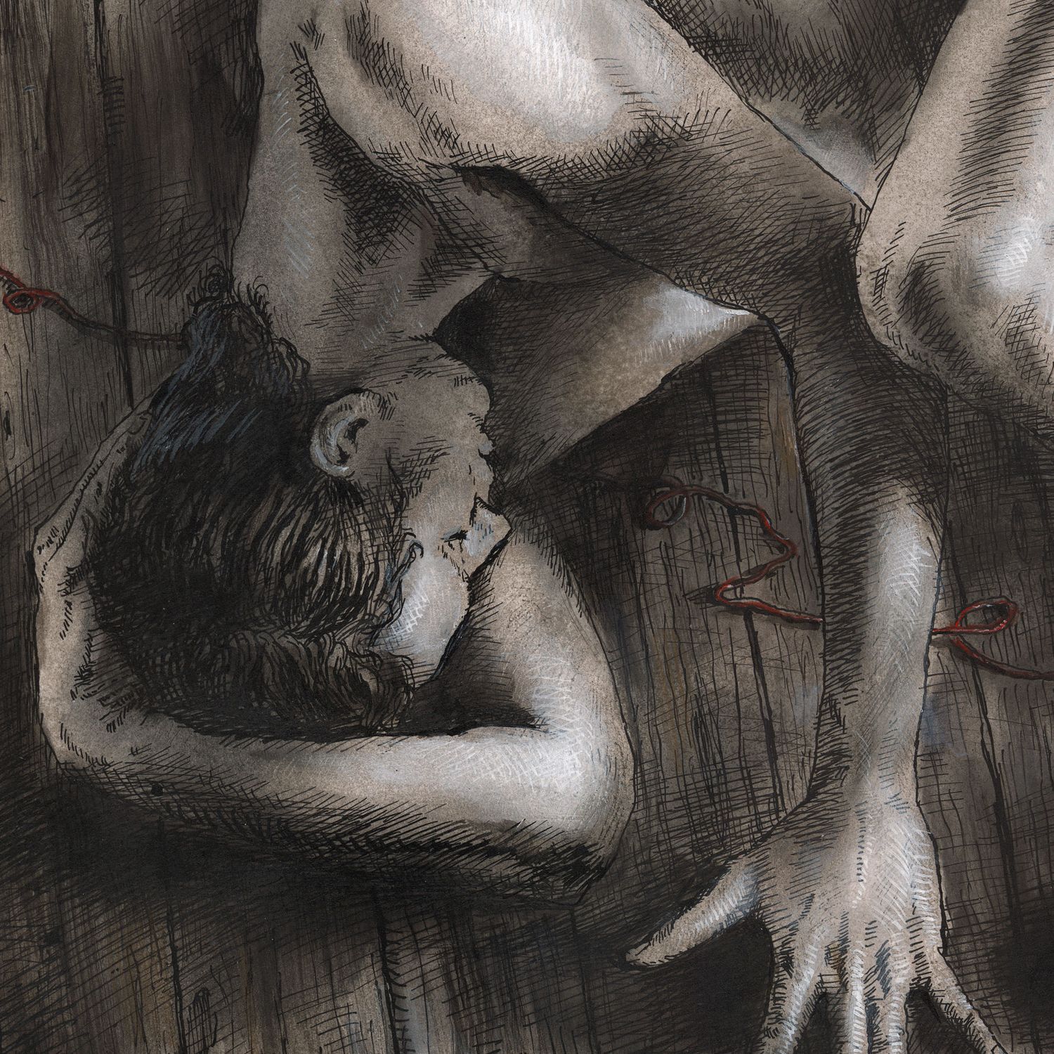 "Disconnected" | Original Work on Paper | Free Shipping Worldwide