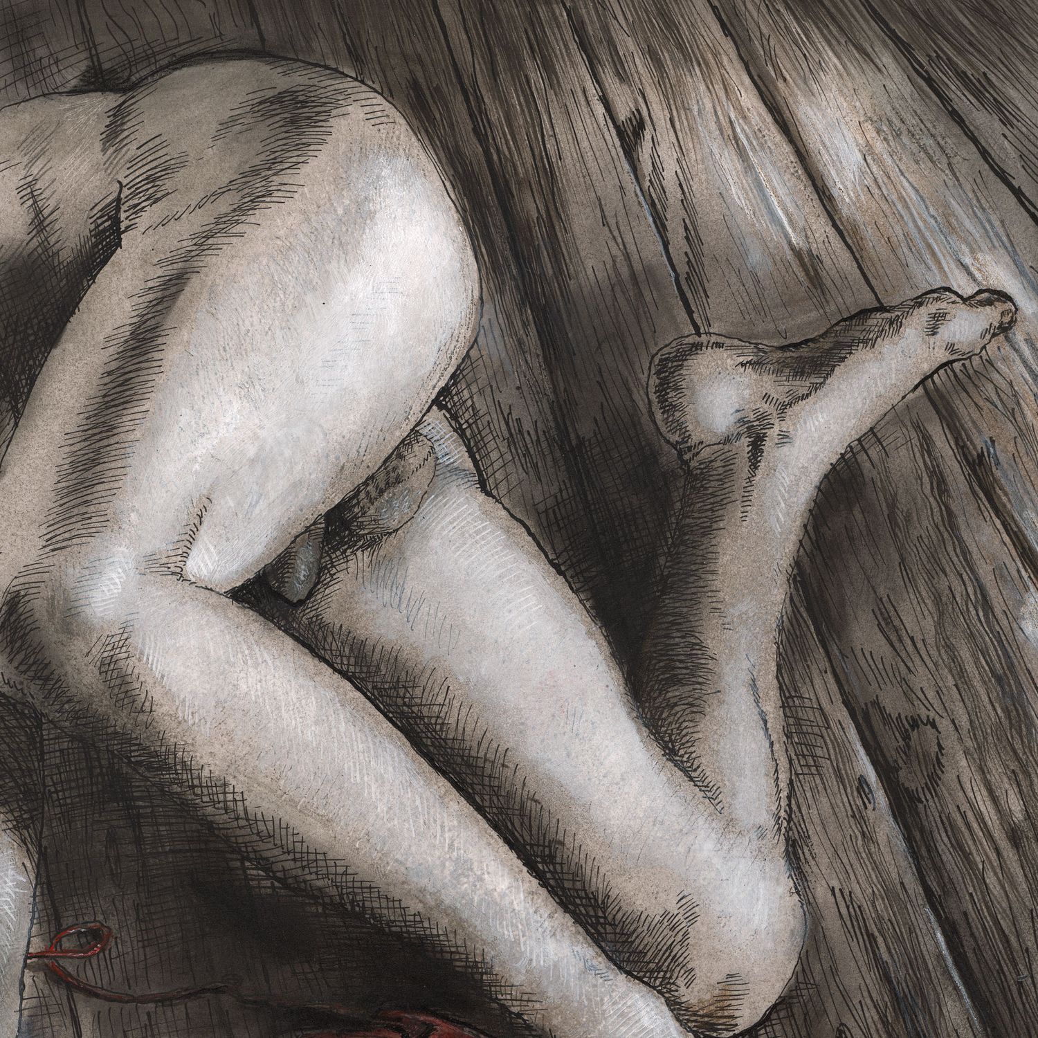 "Disconnected" | Original Work on Paper | Free Shipping Worldwide