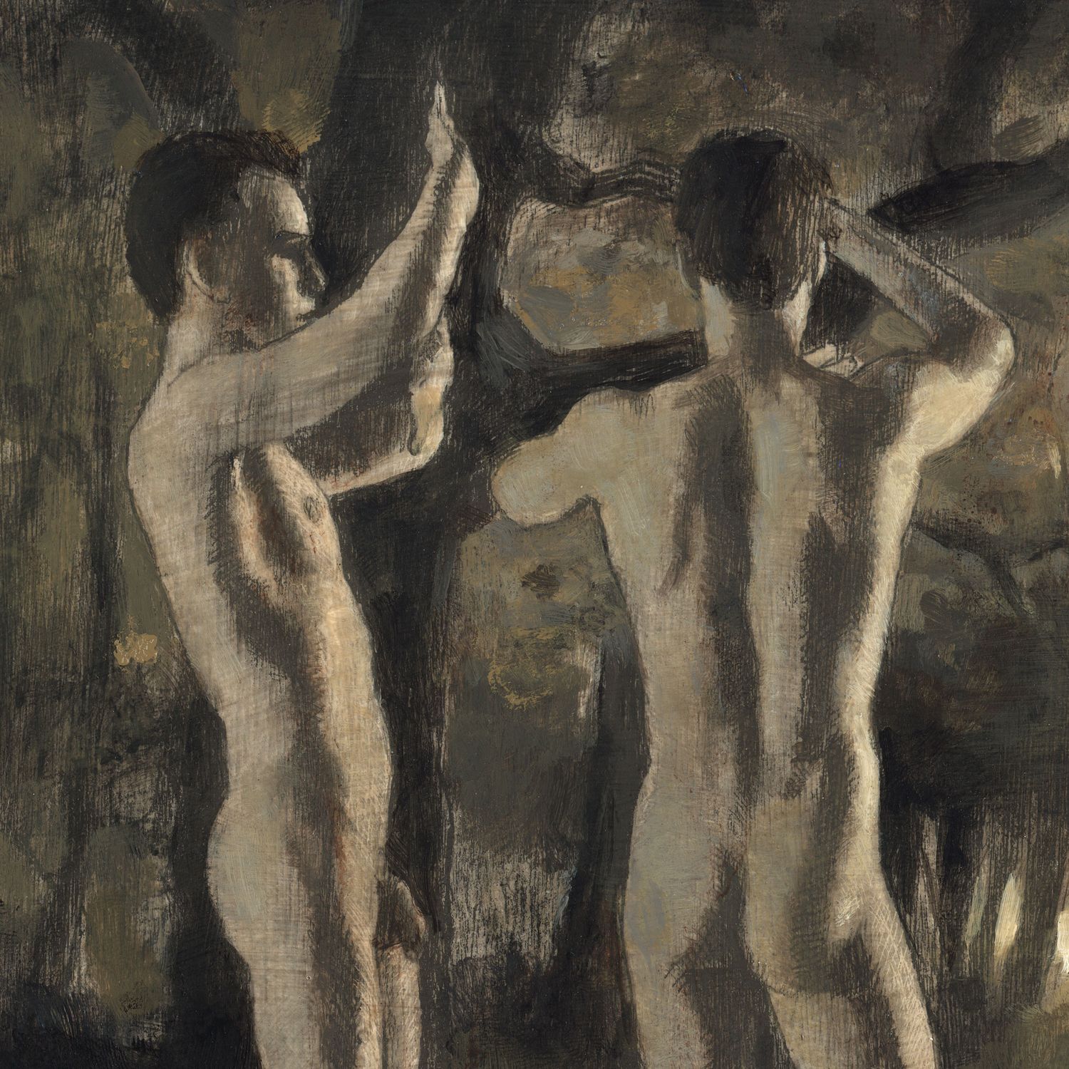 "Lost Light (Study in Grisaille)" Original Painting on Panel | Free Shipping Worldwide
