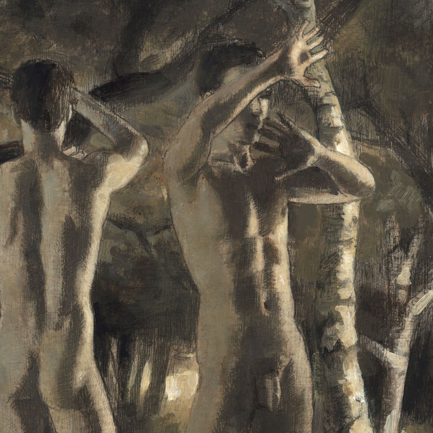 "Lost Light (Study in Grisaille)" Original Painting on Panel | Free Shipping Worldwide