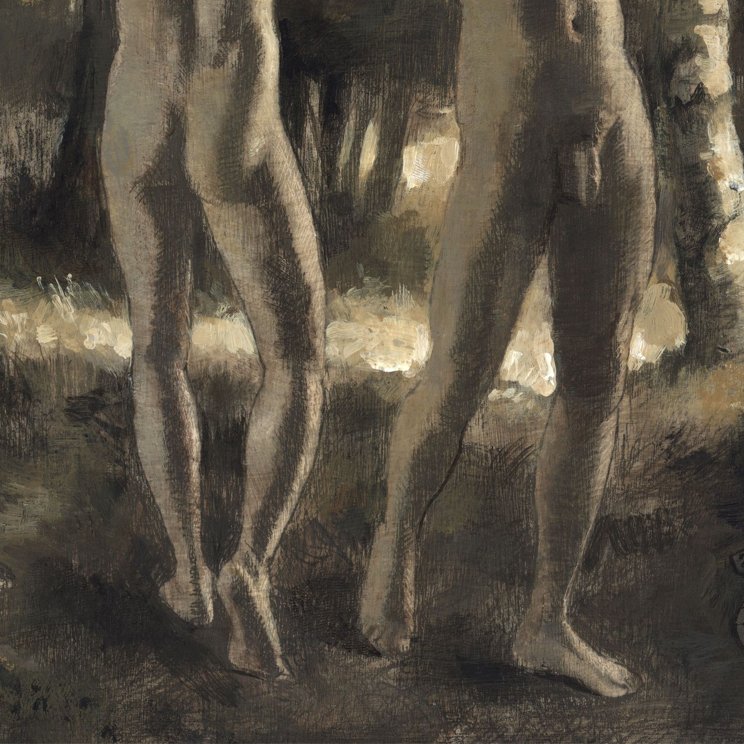 "Lost Light (Study in Grisaille)" Original Painting on Panel | Free Shipping Worldwide