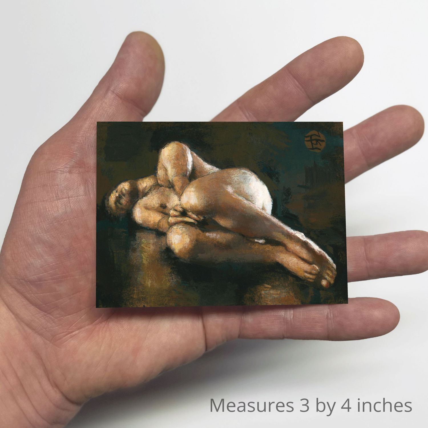 &quot;Hope&quot; | Miniature (3&quot; X 4&quot;) Original Painting on Panel